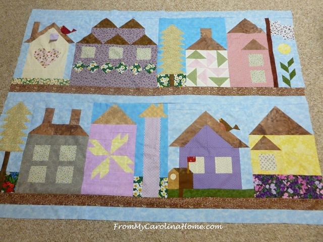 Be My Neighbor Quilt Assembly at From My Carolina Home