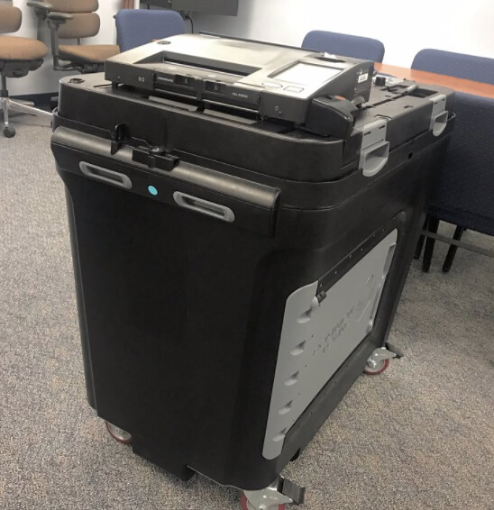 Meridian Township Clerk Hosted Open House To Test New Voting Equipment 