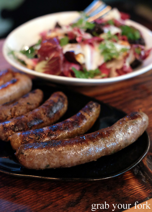 Dinner for two at the Sausage Factory by Chrissy's Cuts in Dulwich Hill
