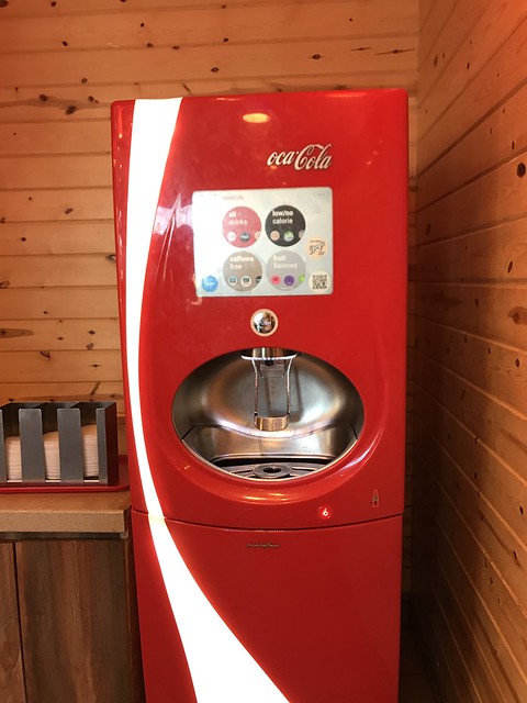 Coca cola drink dispenser