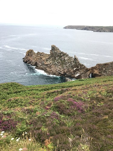 pointederaz view cliff ocean atlantic france brittany bretagne