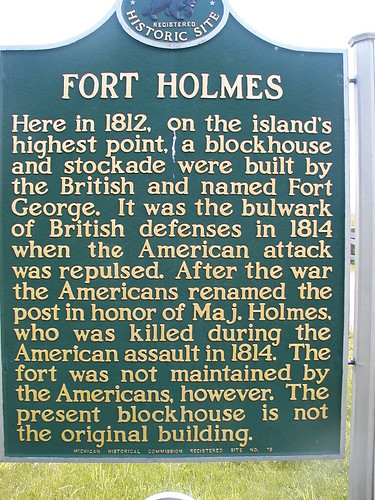 Fort Holmes. From Mackinac Island with the Ghost of Magdelaine La Framboise