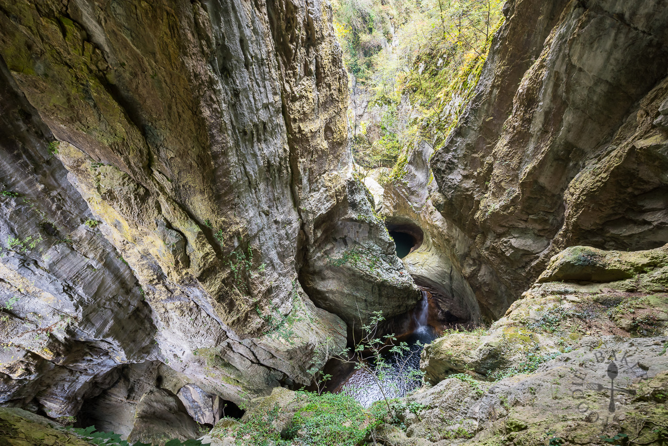 Skocjan Caves troughs