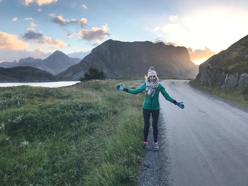 lofoten, norway in the daylight of 11 pm
