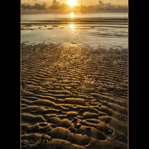 sand patterns sunrise kalibo hdr