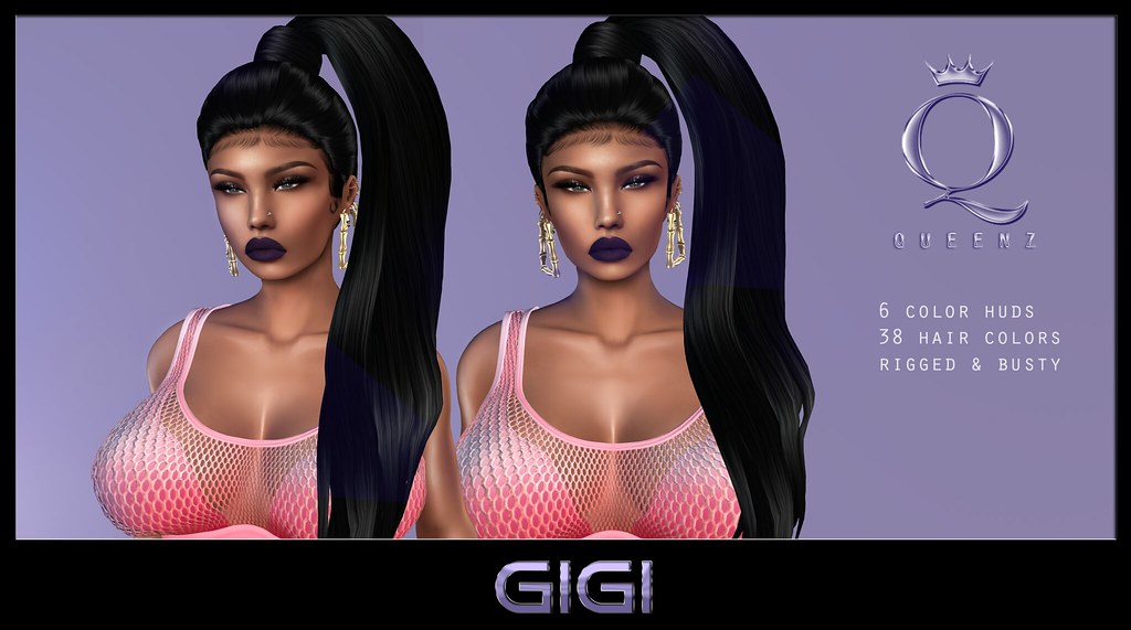 QUEENZ | Gigi Hair - SecondLifeHub.com