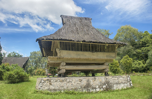 indonesia sumatra batak house