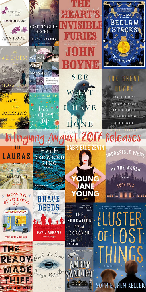 intriguing august 2017 book releases