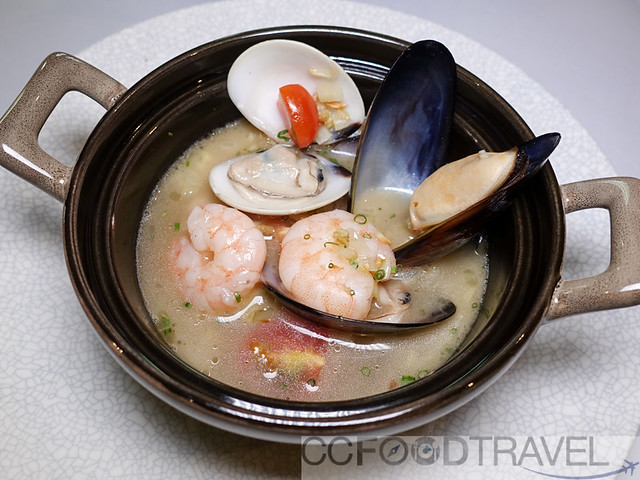Enfin Fisherman’s stew pot – with house fermented rice wine and koji