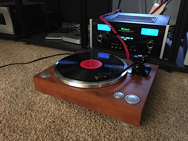 Fun Weekend Project (Denon DP-500M Turntable modified to receive a 