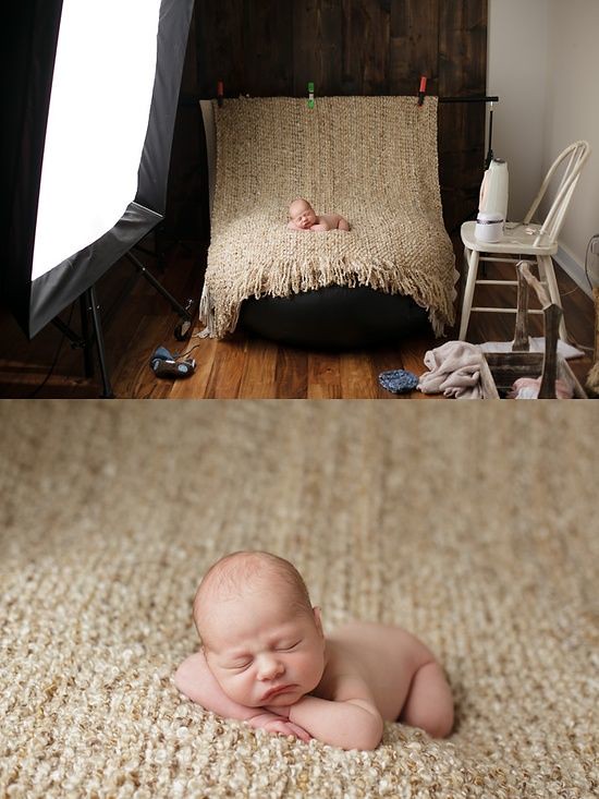 New Ideas For New Born Baby Photography : Behind the scenes newborn photography.