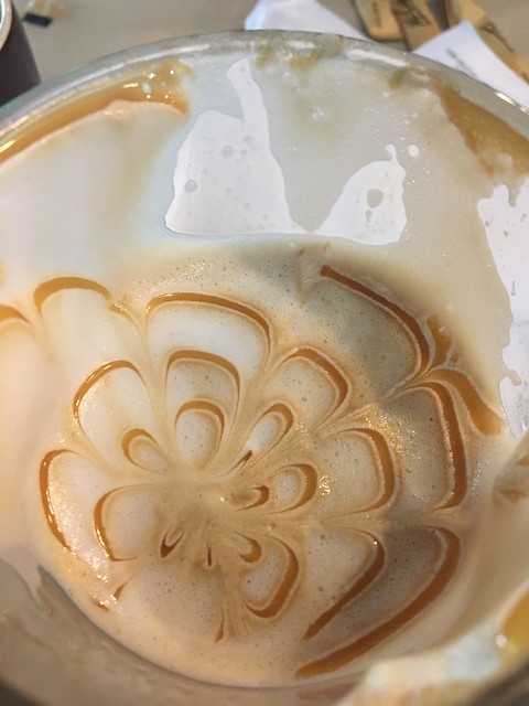 Latte art @ McCafe, SA