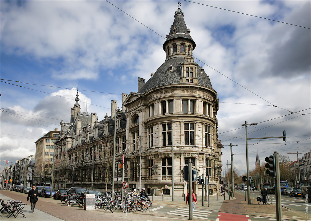 Антверпен, Бельгия. Фотобродилка