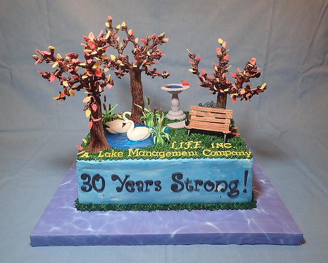1 yr Anniversary - Decorated Cake by Ann-Marie Youngblood - CakesDecor
