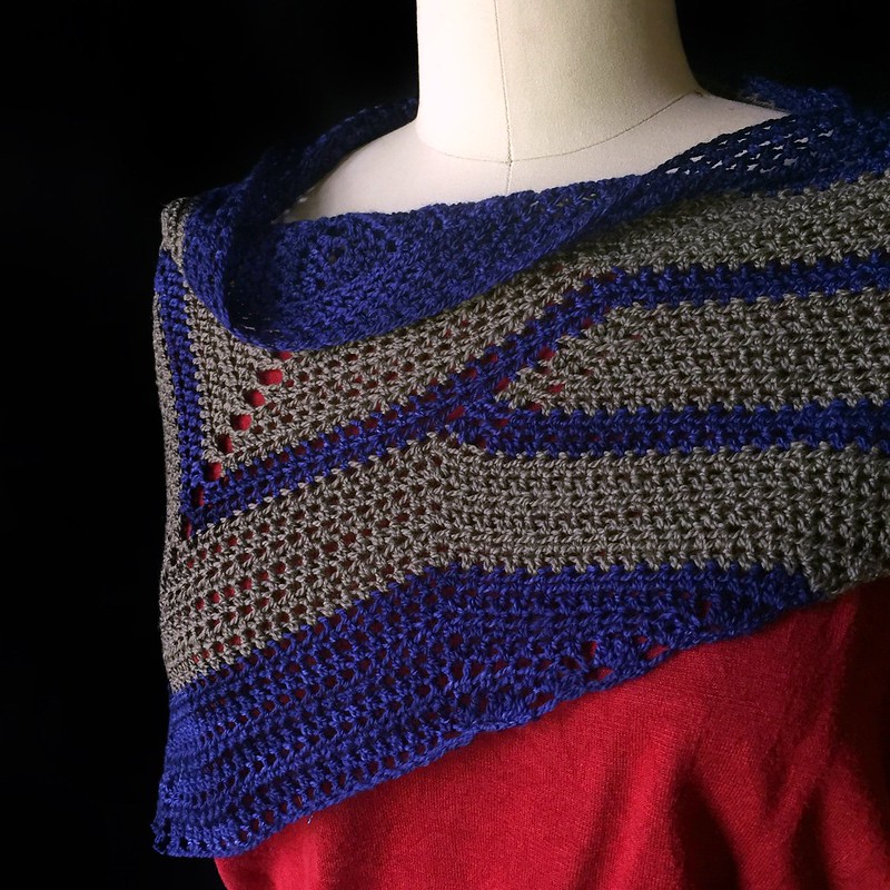 Wee Wonder Woman Wrap - Crochet