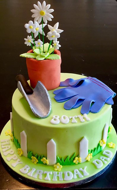 Gardening Themed Cake by Riverside Cakes