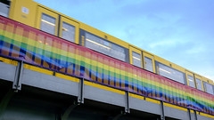 Pride Week Berlin Subway Train