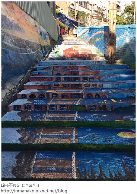 淡水－彩繪階梯