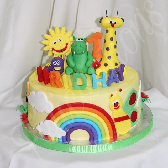 Baby TV Characters Cake by Félicitations C