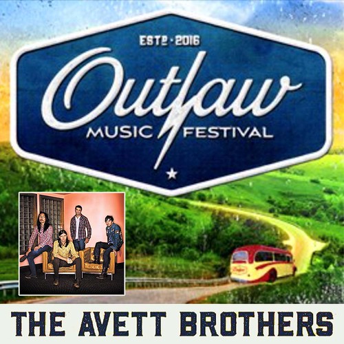 The Avett Brothers-Outlaw Music Festival 2017 front