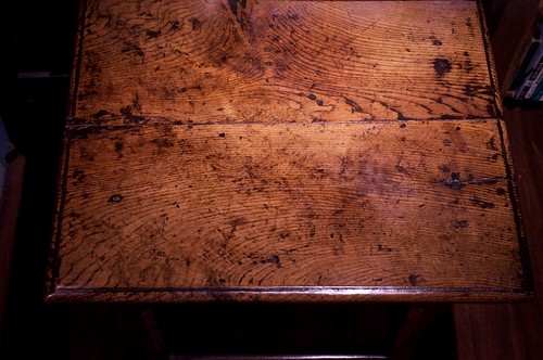 oak work table
