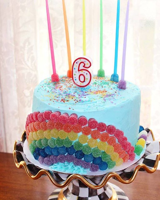 Rainbow Cake by Pint Sized Baker