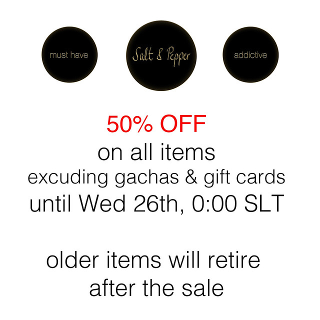 50% sale - 48 hours only