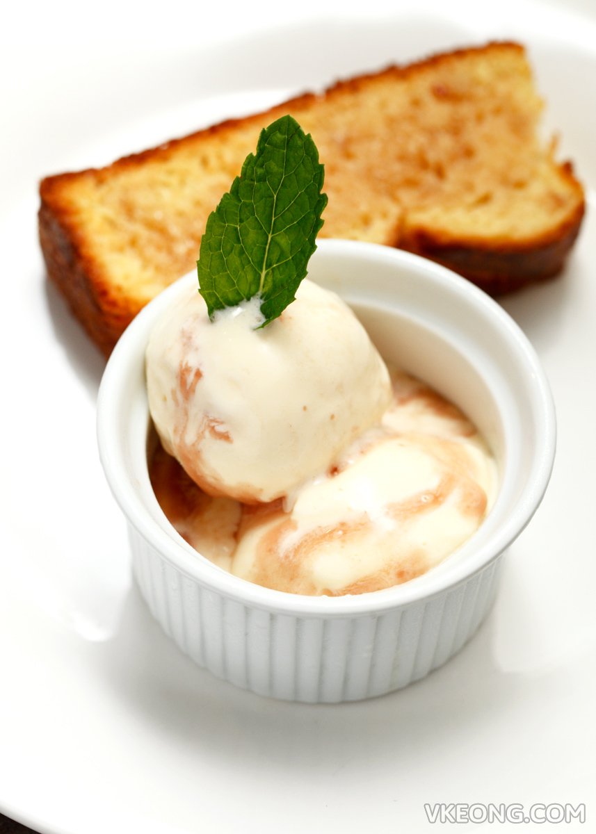 La Belle Saison Toasted Brioche & Ice Cream