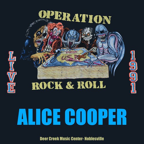 Alice Cooper-Noblesville 1991 front