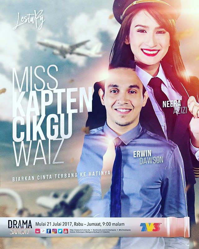 Drama Miss Kapten Cikgu Waiz