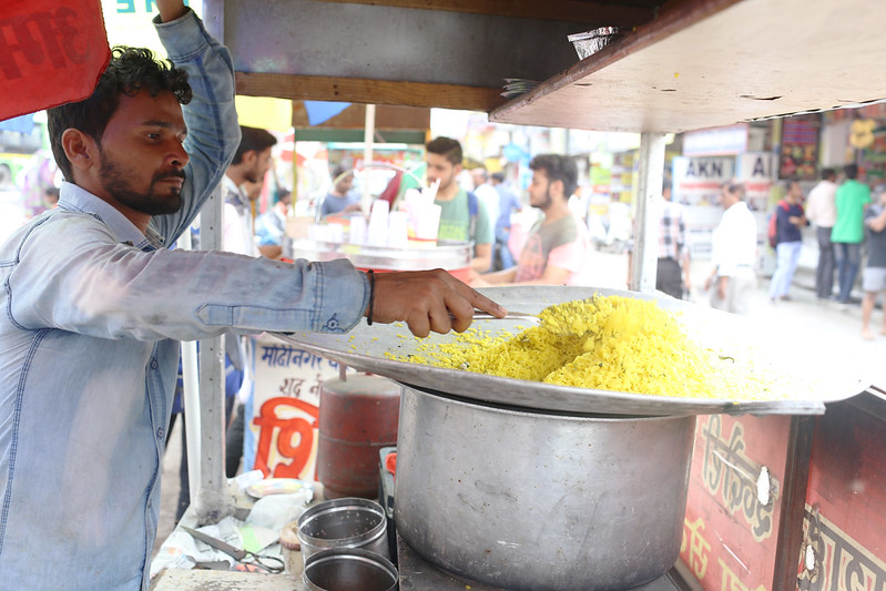 City Food - Kunal Gupta's Poha Stall, Lakshmi Nagar