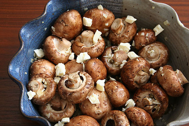 大蒜蘑菇