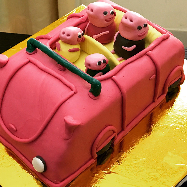 Peppa Pig Cake by Akhila A.P.