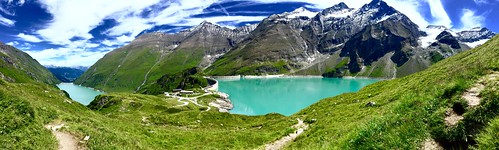 mountains landscape tyrol kaprun mooserboden austria iphone panorama