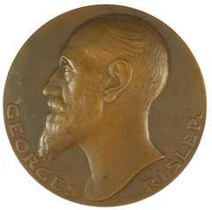 Georges Risler Family Medal by Poisson obverse