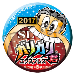 SLガリガリ君エクスプレス2017☆プレゼント用缶バッジ
