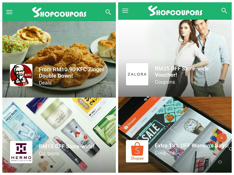 ShopCoupons - Laman Kupon Diskaun Untuk Shopping Online