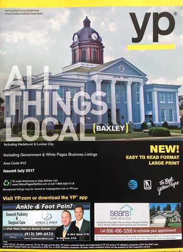 courthouse classical columns ga baxley government central yellowpages cover publication published clouds sky yp cc creativecommons greek pediment smalltown lookup photography