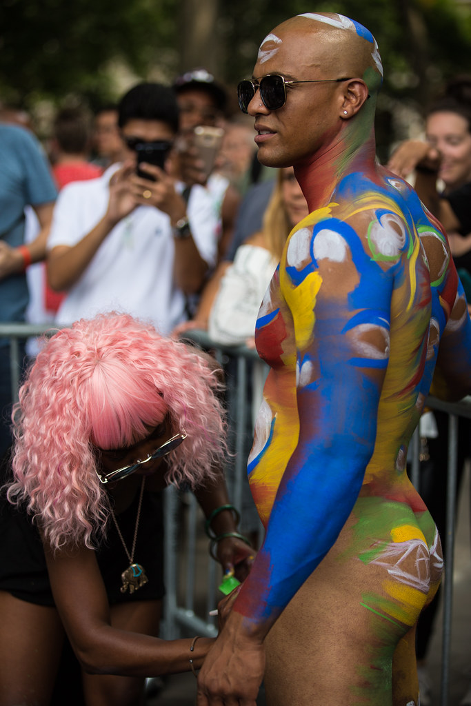 Bodypainting Day Nyc At Washington Square Park High Resolution Stock Photography and Images - Alamy