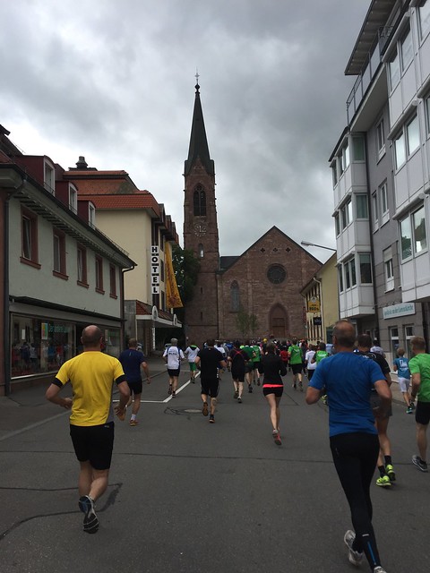 Stadtfestlauf Sankt Georgen (10.5K race/10,5 km Lauf), 1st July 2017, Black Forest, Baden, Germany