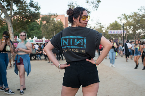 Nine Inch Nails Shirts at FYF Fest