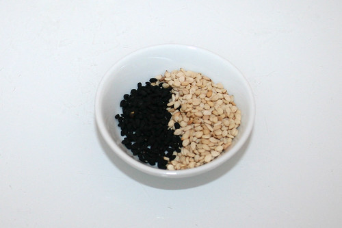 13 - Zutat Schwarzkümmel & Sesam / Ingredient black cumin seeds & sesame seeds