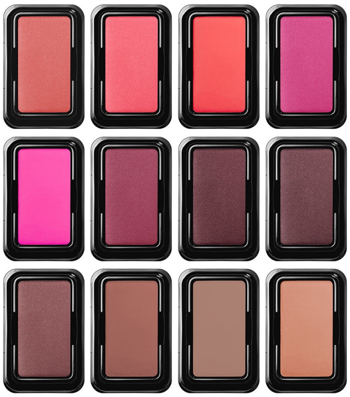 MAKE UP FOR EVER Artist Face Color Highlight, Sculpt and Blush Powder Swatches
