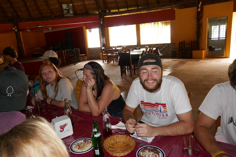 Lunch after the Cenotes