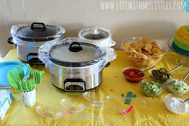 If you're looking for a unique, clever, and easy baby shower theme, try this! Here's how to throw a fiesta-themed baby shower, complete with nacho bar and Mexican-inspired desserts!