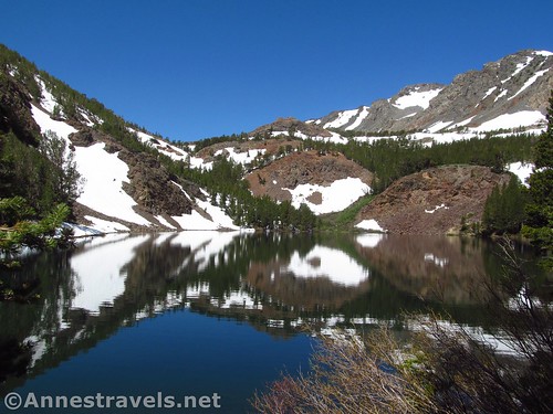 Reflections in Blue Lake, Humboldt-Toiyabe National Forest, California