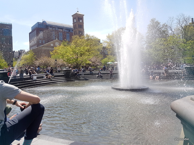  Fountain at Washington Square Park