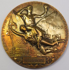 1900 Exposition Universelle Medal obverse