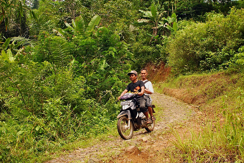 gunungsimpang forests man motorcycle westjava livelihoods rainforests communityforestry livingconditions indonesia cifor horizontal men kabupatencianjur jawabarat id