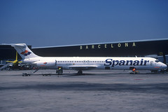 Spanair MD-83 EC-HOV BCN 12/07/2003